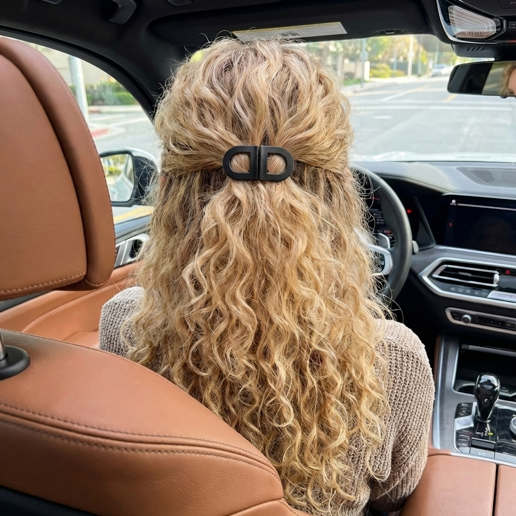 Olvera "D" - Magnetische Haarspange