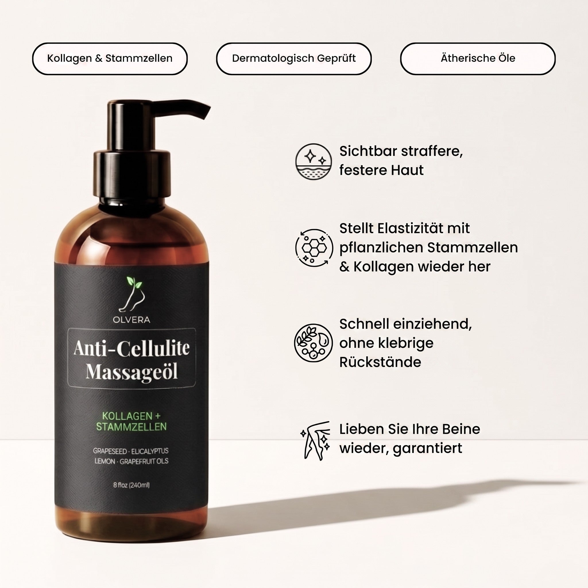 Olvera Anti-Cellulite-Massageöl