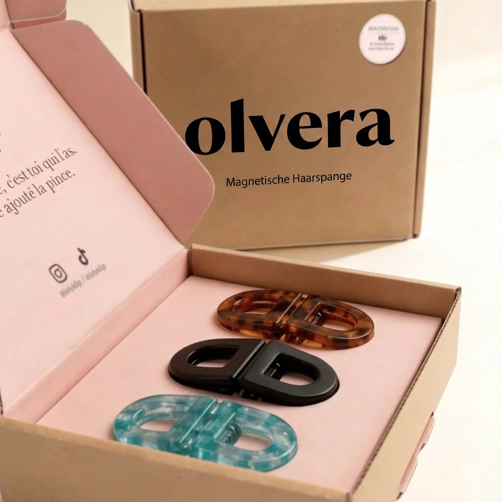 Olvera D Magnetische Haarspange - Hauptbild