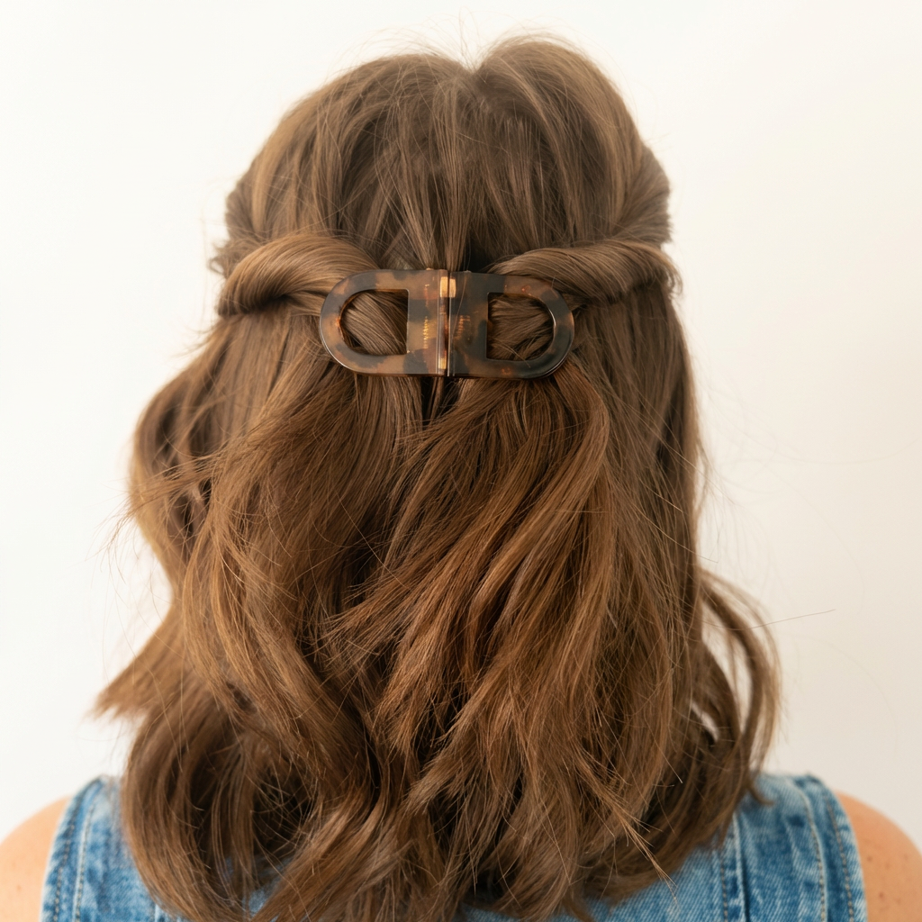 Olvera "D" - Magnetische Haarspange
