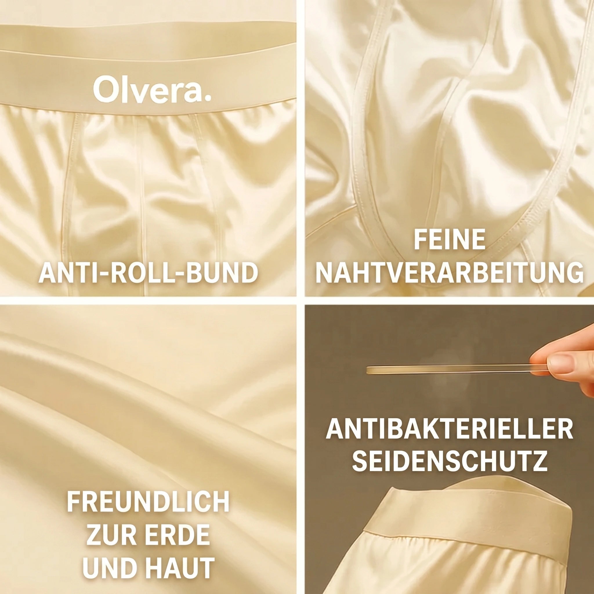 Olvera Seidenboxershorts | Premium-Komfort, nachhaltig gestaltet