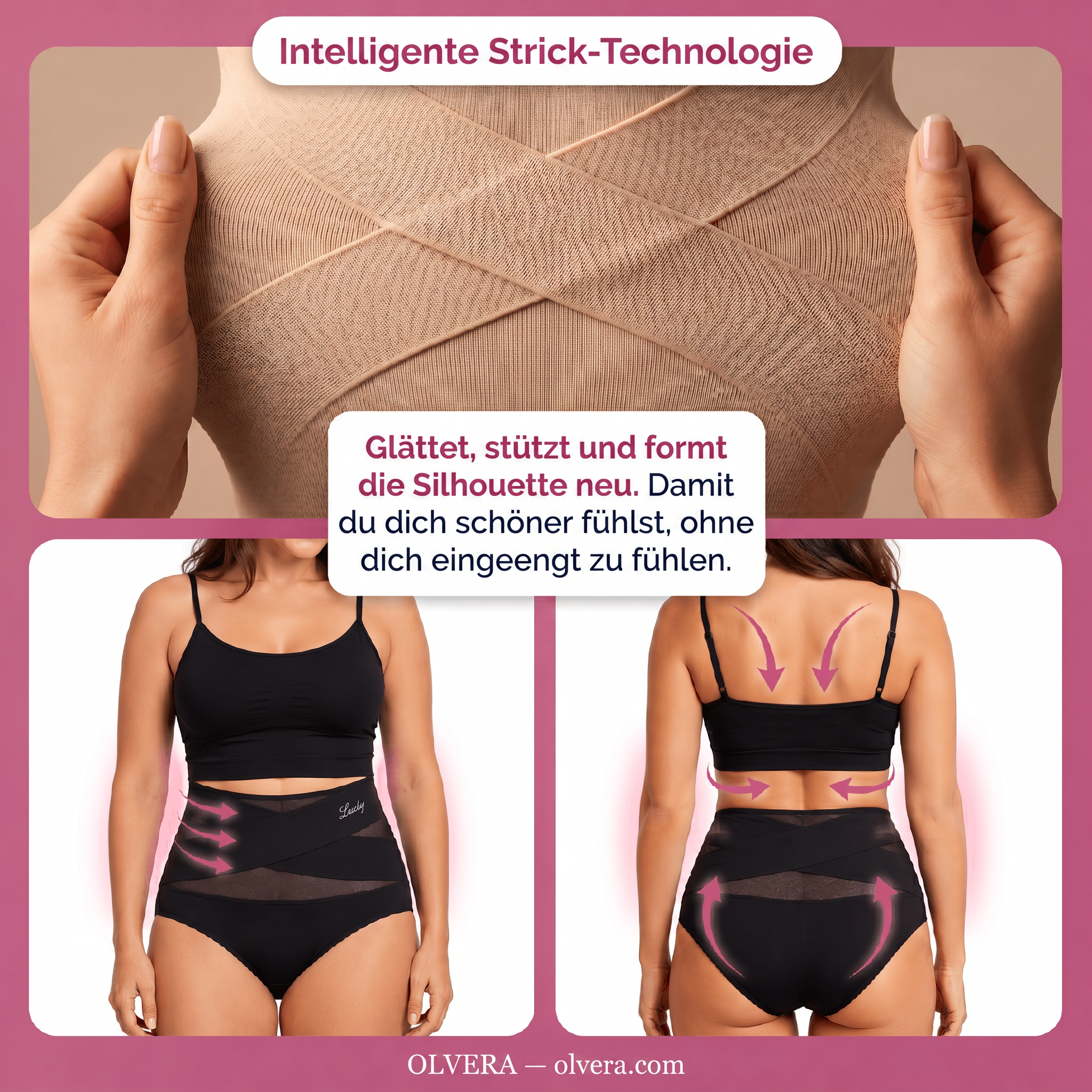 Shaping-Slip mit Hoher Taille — Nahtlose Bauchkontrolle